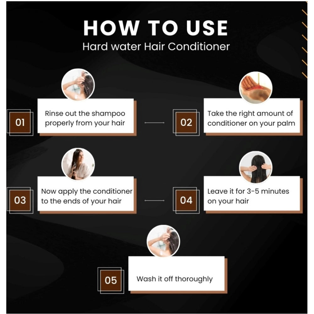 Unisex protein shea butter conditioner (350ml), enriches and strengthens all hair types, perfect for dry and rough locks on vanity shelf