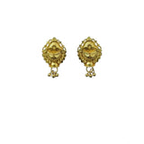 Women's Pack of_2 Brass Gold-Plated Earrings (Gold)