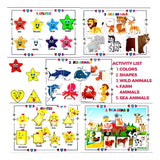 My First Busy Book – Fun And Educational Activity Kit for Kids (2-4 Years, Multicolor)