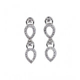 Women's brass silver-plated necklace set (Silver), elegant jewelry for fashionable women, store carefully to maintain shine