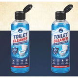 Ultra Clean toilet cleaner gel bottles, fresh fruit scented, pack of 2, removes yellow stains, liquid formula