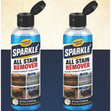 Sparkle Kitchen Stain Remover Liquid - 2 x 100ML bottles, removes tough kitchen stains, fresh fruit flavor