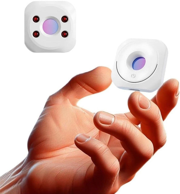 Multicolor portable electronic device for detecting hidden wired and wireless cameras and spy devices