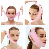 Pack of 2 V Face Mask (Pink)