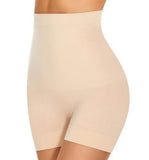 Beige high waist tummy tucker shapewear providing firm compression and seamless support for a slimmer silhouette