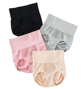 Women's High-Waisted Briefs Free Size (Multicolor)