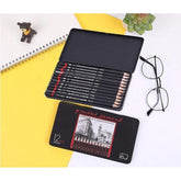 Pack of 2 12 pcs Art Pencil Kit Set (Black)