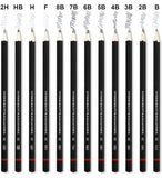 12 pcs Art Pencil Kit Set (Black)