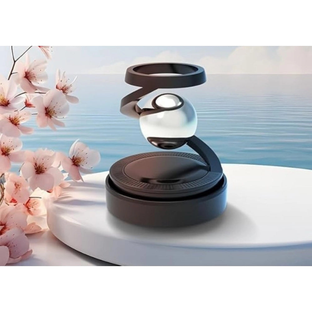 { "alt_text": "Multicolor plastic solar air freshener for cars, diffusing fragrance with sunlight, stylish car decor" }