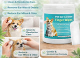 Pet Ear Cleaning Wipes (White)