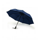 { "alt_text": "Blue polyester UV umbrella pack of 2, wind resistant mini travel umbrella for sun protection" }