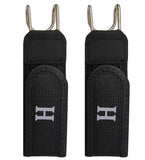 Buckle Less Belt Pair (Black)