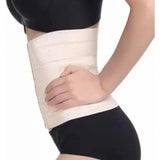 { "alt_text": "Beige skin material tummy belt shapewear undergarments for slimming support" }