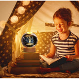 Pack of 2 All Design Crystal Night Lamp (Multicolor)