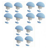 Pack of 5 Duvet Clips (Blue)