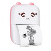 Mini Printer (Pink-White)
