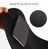 Multicolor super absorbent non-slip microfiber bath mat with thickened rubber backing