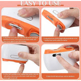 2 In 1 Electric Nail Clipper (White)