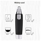 Pack of 2 Nose & Ear Hair Trimmer (Black)