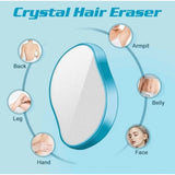 Pack of 3 Crystal Painless Hair Eraser (Blue)