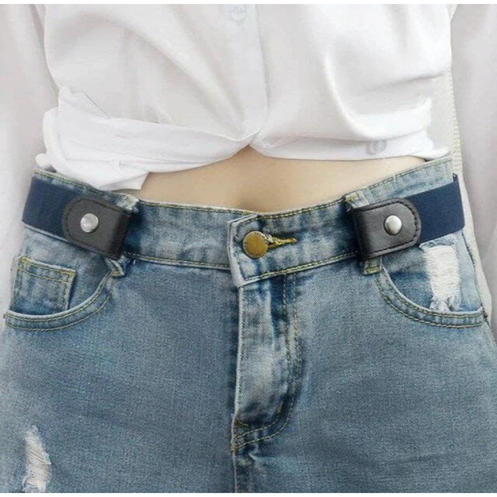 { "alt_text": "Multicolor elastic belt adjustable no show web belt for women men kids, comfortable stretch strap" }