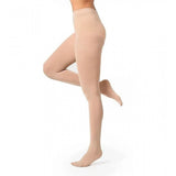 { "alt_text": "Multicolor nylon stocking tights pack of 2, smooth fit hosiery for women's uniform wear and daily use" }