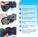 Black mini portable massager for targeted muscle tension relief and pain management
