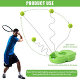 { "alt_text": "Blue tennis practice device, durable nylon tennis trainer, self-training equipment for improving accuracy and control" }