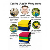 Pack of 3 Microfiber Car Cleaning Towel (Multicolor)