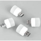Pack of 10 Portable Home USB Night Lights (White)