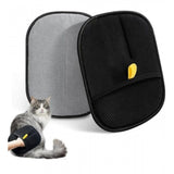 Pack of 2 Cat Dog Hair Remover Gloves (Black)