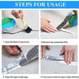 Pack of 2 Aluminium Waterproof Foil Tape 2 Inch (Silver)