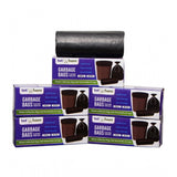 Pack of 5 Biodegradeable Vegetable-Paper 17 x 19 Inches Garbage Bag (Black)