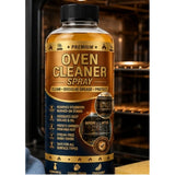 { "alt_text": "Clear liquid oven cleaner bottles, 100 ML, removes grease and residue from oven surfaces, kitchen cleaning" }
