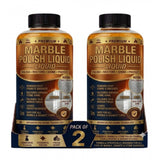 { "alt_text": "Clear liquid marble polish bottles, 100 ML each, for enhancing shine and finish of marble surfaces" }