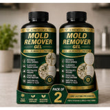 { "alt_text": "Fresh fruit mold remover gel bottles, 100 ML, pack of 2, mildew cleaner for bathroom surfaces" }