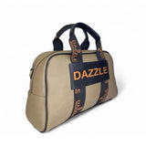 Women's Polyurethane Textured Duffle Bag with Adjustable & Removable Strap (Olive Green)
