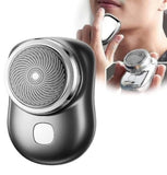 Stainless Steel Mini Electric Portable Shaver For Men (Multicolor)