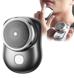 Stainless Steel Mini Electric Portable Shaver For Men (Multicolor)