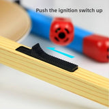 Yellow-red refillable gas match stick lighter with adjustable flame for camping and kitchen use