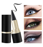 Black waterproof smudge-proof gel eyeliner pencil for creating bold, defined eye makeup
