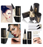 Black waterproof smudge-proof gel eyeliner pencil for creating bold, defined eye makeup