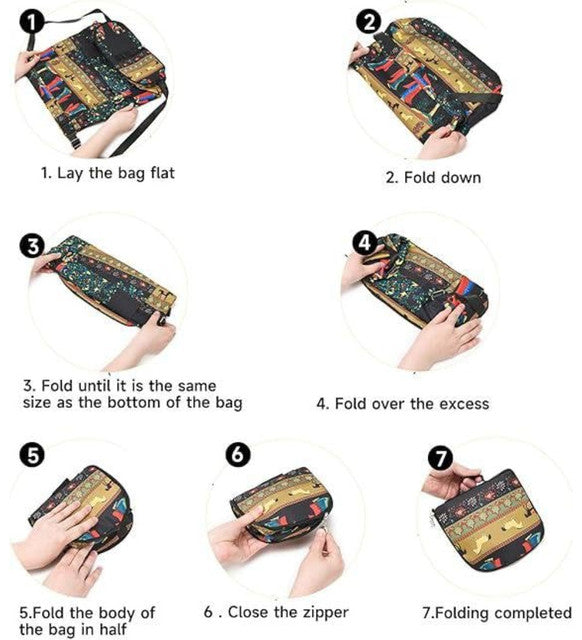 Multicolor nylon-polyester printed backpack with spacious interior for daily use and travel