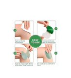 Natural Fabric Knee Patch 10 Pieces Set (Green)