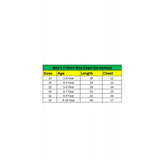 Teal green graphic print cotton boy's round neck t-shirt with short sleeves