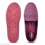 Indian-made textured mesh ballerinas, casual & comfortable flat shoes for office wear