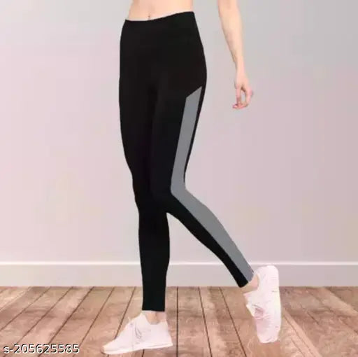 Earth Joy peach polyester-spandex women's yoga jeggings with one side pocket - ideal for workout, gym, yoga, dance, and casual activity