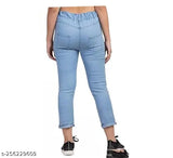 Light & dark denim star jogger combo in tie-up style, 2-pack for men's fashion, Indian origin