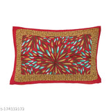 Floral print cotton single bed sheet, fitted, India-made with 1 pillow cover
