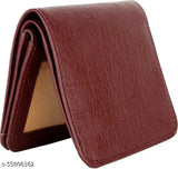 Indian-origin faux leather wallet, 5 compartments, solid design for men by SOLOWAY